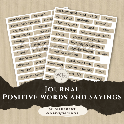 Positive Words and Sayings